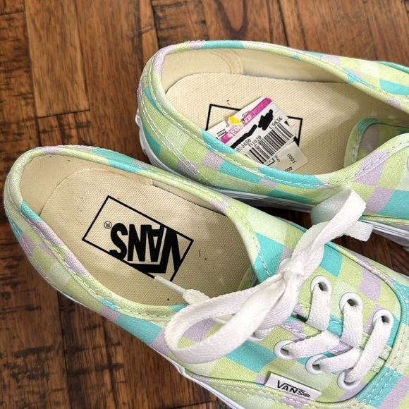 Vans Multicolor Checkered Women's Sneakers - Picture 10 of 13